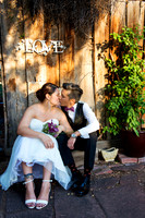 Artsy Autumn Lesbian Santa Fe Wedding