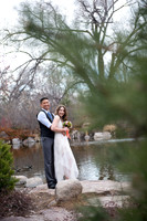 February Elopement ABQ Botanical Gardens